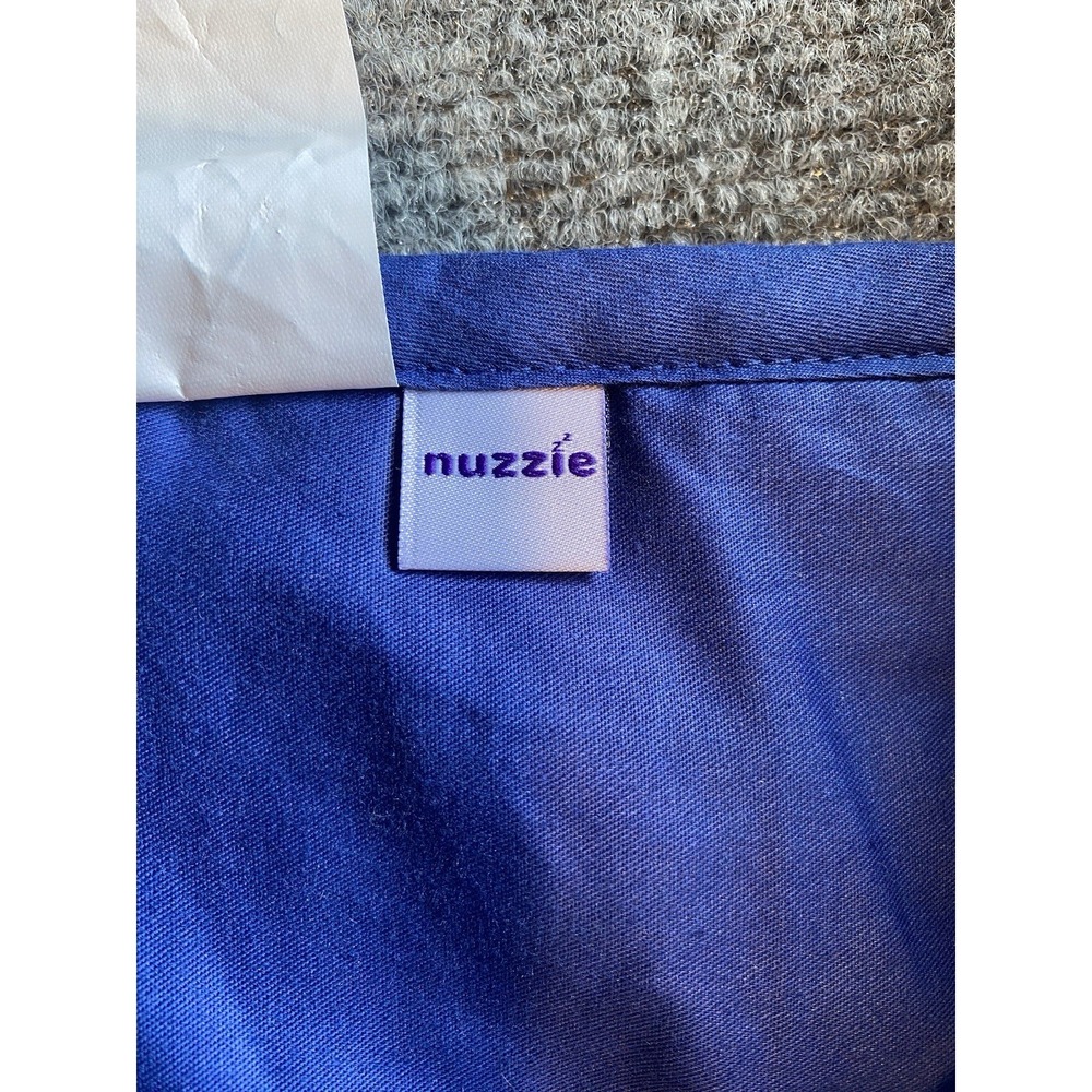 Nuzzie 12 Lbs Weighted Blanket Blue  48" x 72"